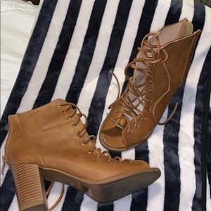 Lace up Booties